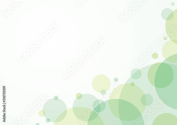 Fototapeta 水玉背景緑