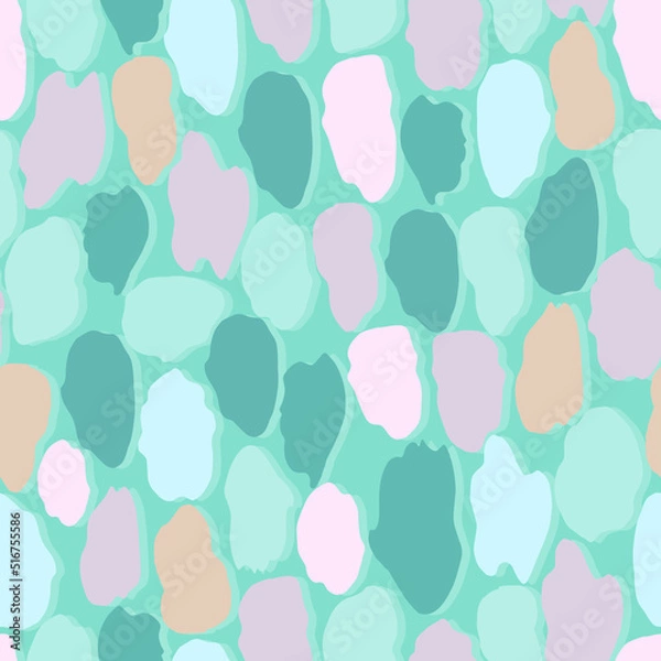 Fototapeta abstract vector seamless pattern color spots