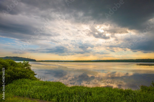 Fototapeta 北海道　釧路湿原の風景　
