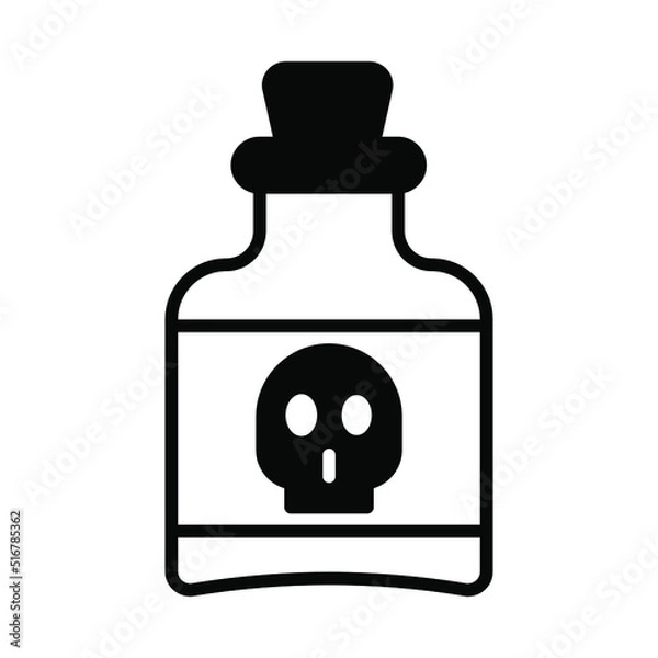 Fototapeta poison Modern concepts design, vector illustration