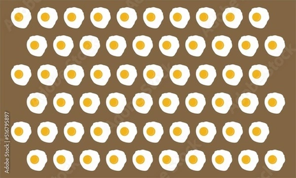 Fototapeta Adorable Egg Vector Icon Design Illustration