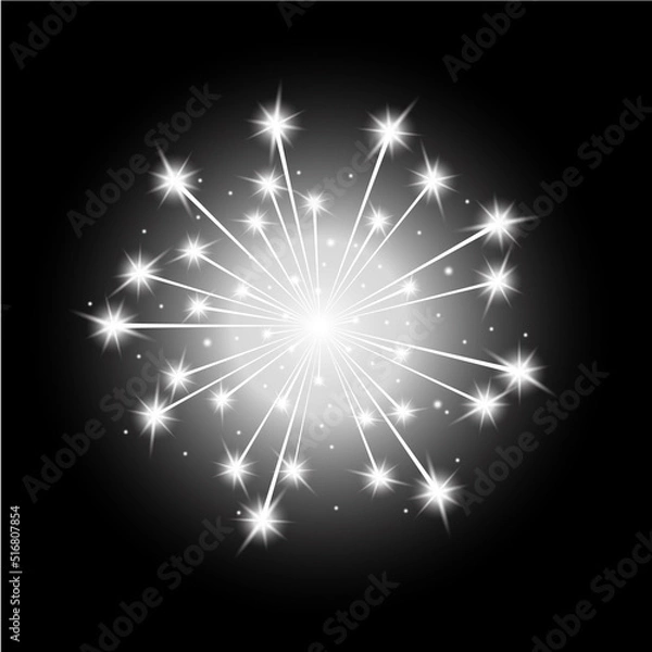 Obraz Firework lights