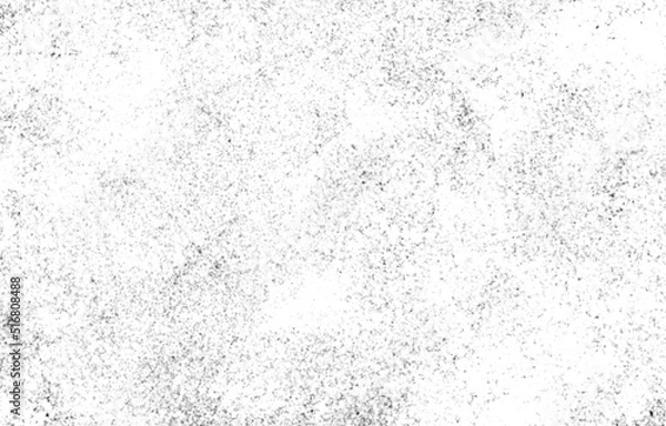 Fototapeta Grunge black and white pattern. Monochrome particles abstract texture. Background of cracks, scuffs, chips, stains, ink spots, lines. Dark design background surface.
