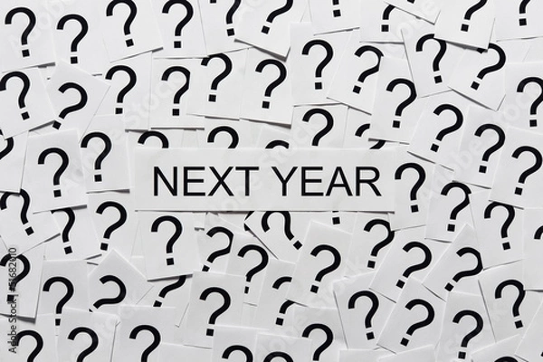 Obraz What will happen next year?