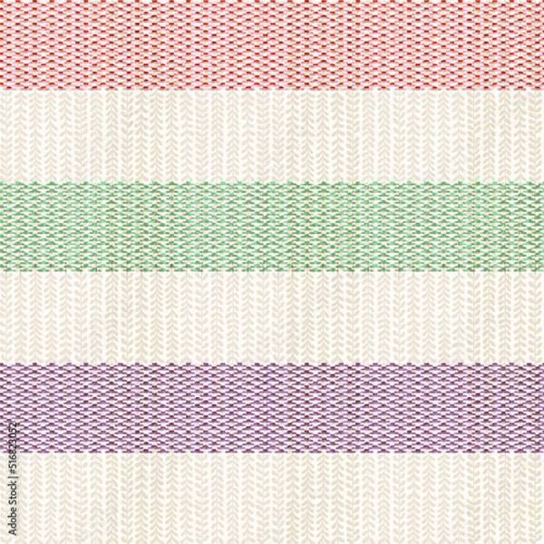 Obraz Vector stripe seamless pattern background. Perfect for fabric, scrapbooking, wallpaper projects.
