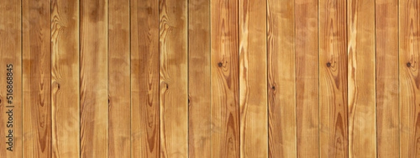 Obraz brown wooden plank texture wall background