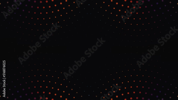 Fototapeta abstract background with halftone