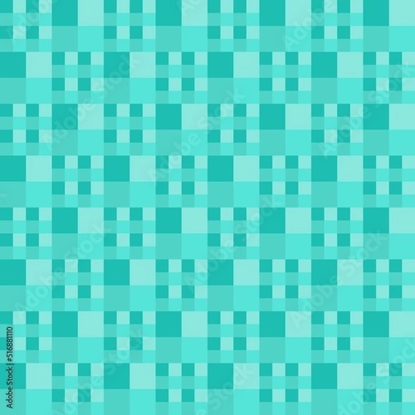 Fototapeta blue seamless pattern with tiles