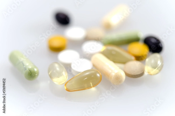 Fototapeta サプリメント