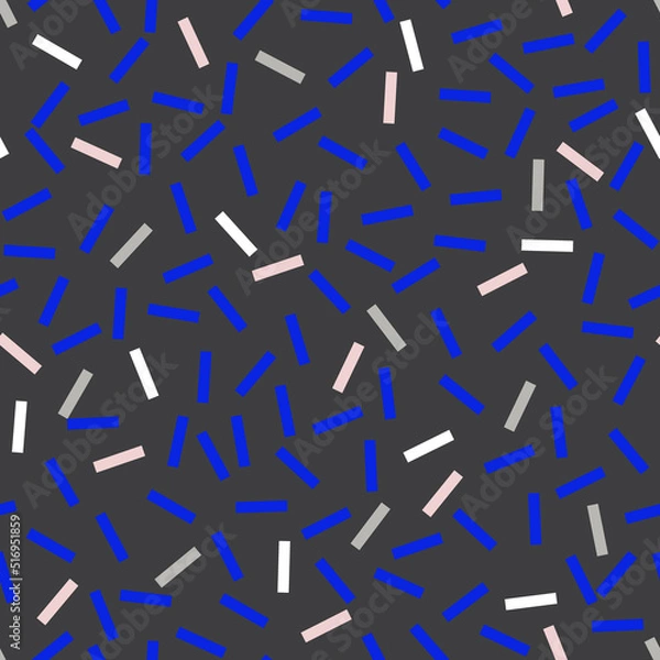 Fototapeta Confetti Fair Texture Vector Seamless Pattern