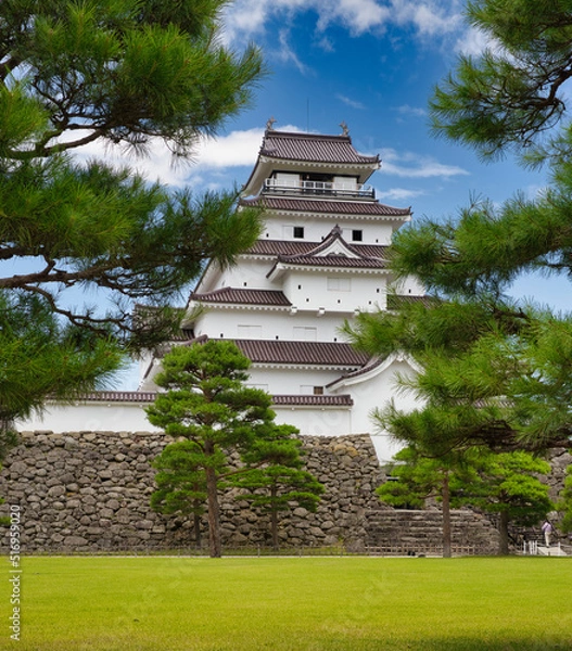 Obraz 鶴ヶ城　若松城