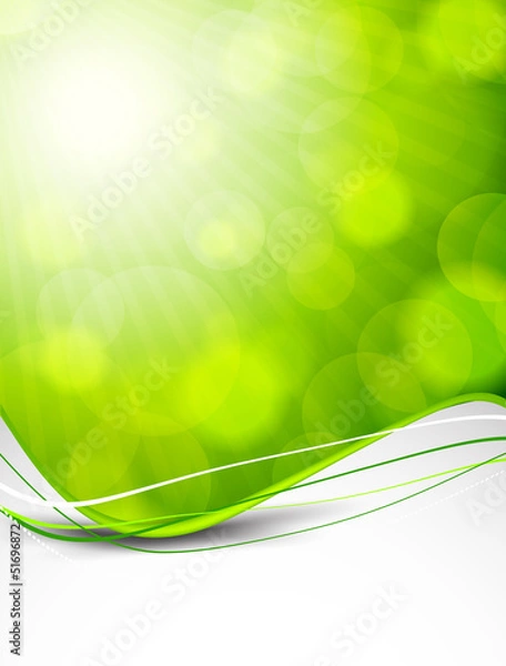 Fototapeta Abstract green background