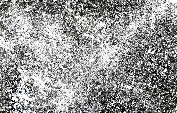Fototapeta Monochrome particles abstract texture.Overlay illustration over any design to create grungy vintage effect and depth.