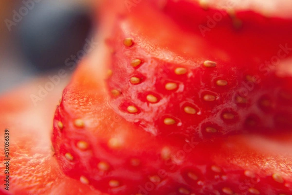 Obraz Strawberry`s slice