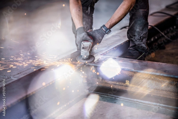 Fototapeta Industry Worker