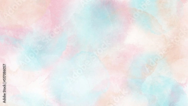 Fototapeta 抽象的　水彩画　パターン