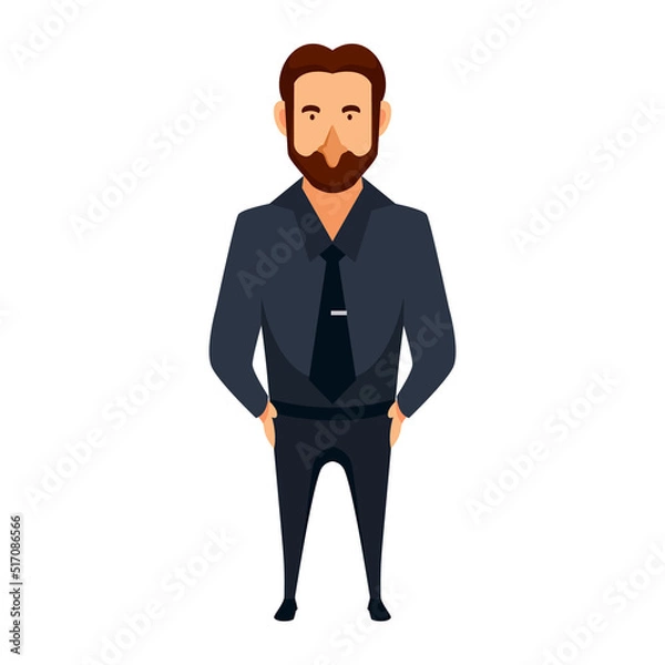 Fototapeta profession character vector illustration
