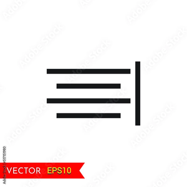 Fototapeta Center Alignment transparent background icon animation