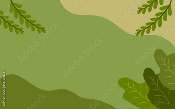 Fototapeta green plant background can be for banner