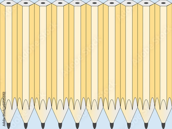 Obraz background with pencils