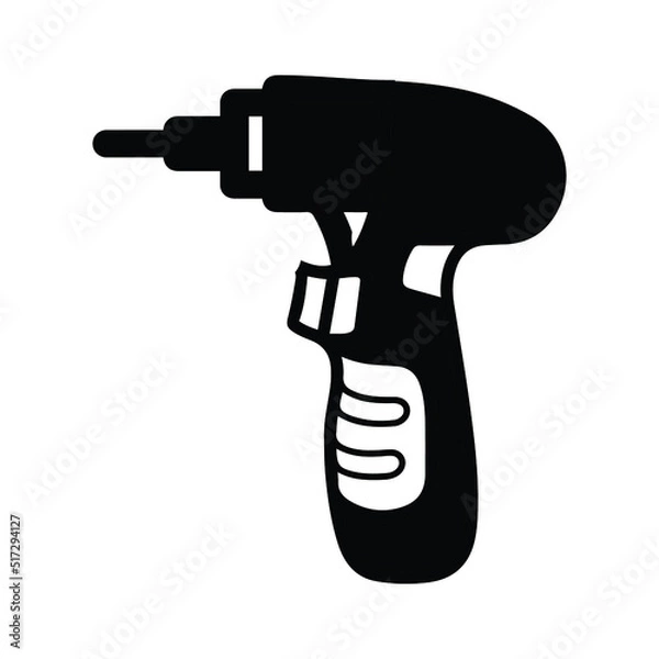 Obraz Brush less drills or driver icon