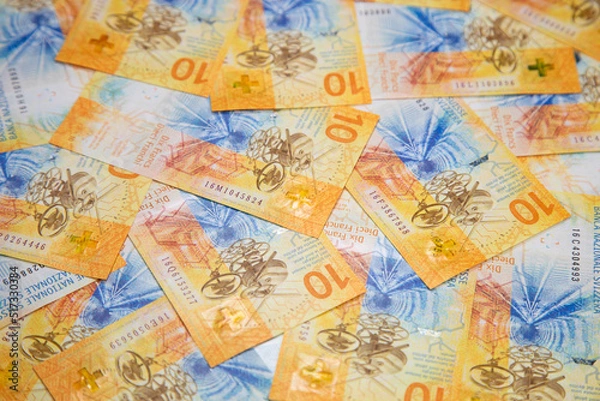 Obraz Swiss francs