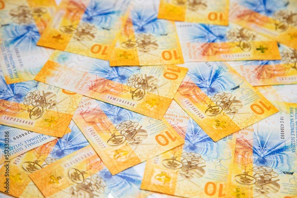 Obraz Swiss francs