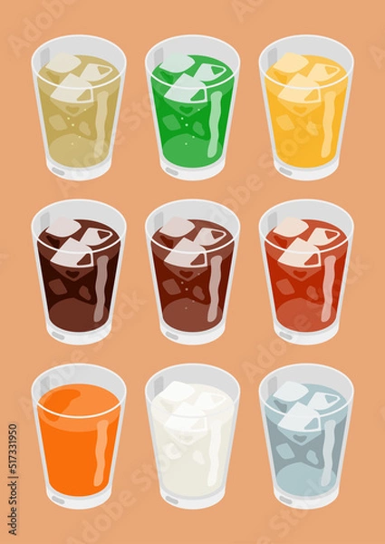 Obraz 冷たい飲み物