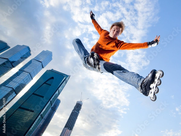 Fototapeta Freeskate