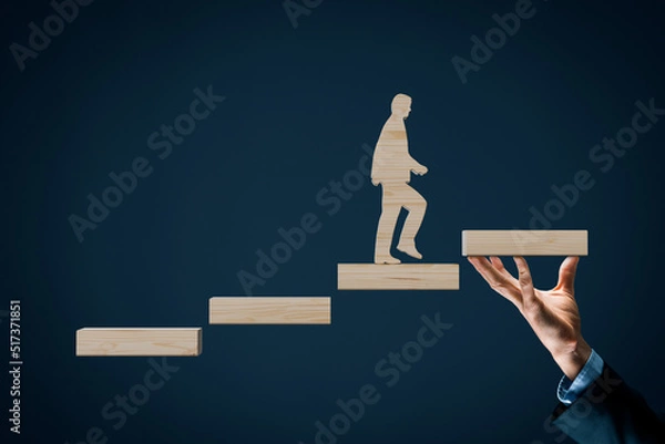 Fototapeta Coach motivate to personal development