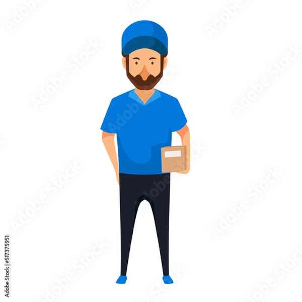 Obraz Profession character vector illustration