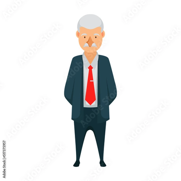 Obraz Profession character vector illustration