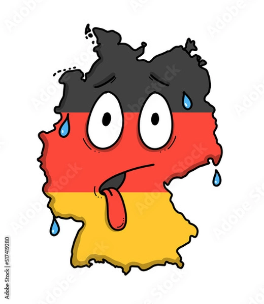 Obraz Deutschland schwitzt - Hitzewelle