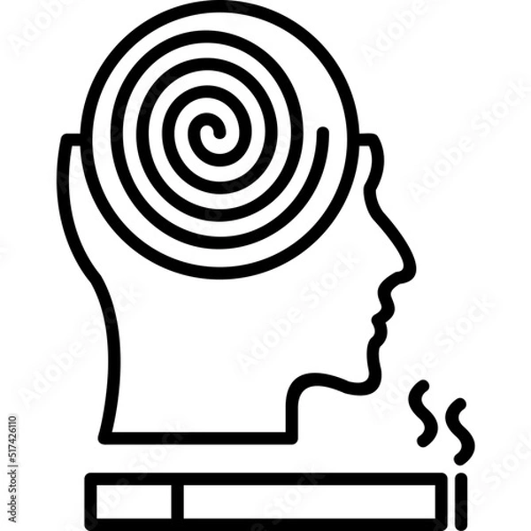 Fototapeta Hypnosis Icon