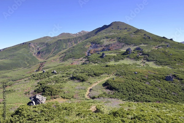 Obraz 秋の当麻岳（北海道・大雪山）
