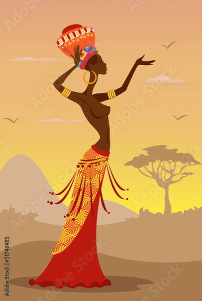 Obraz African Woman