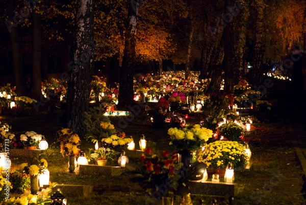 Fototapeta cmentarz