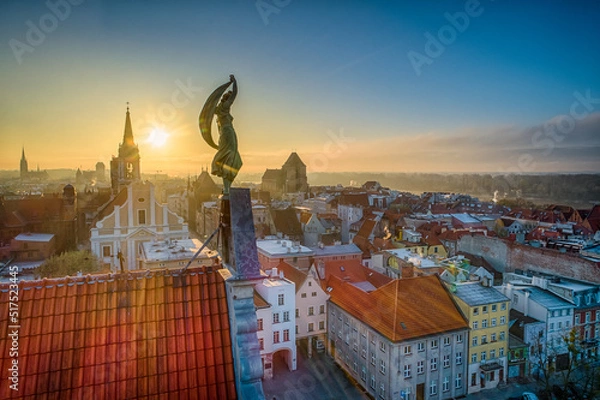 Obraz Świt nad Toruniem