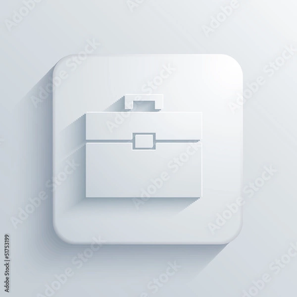 Fototapeta Vector light square icon. Eps10