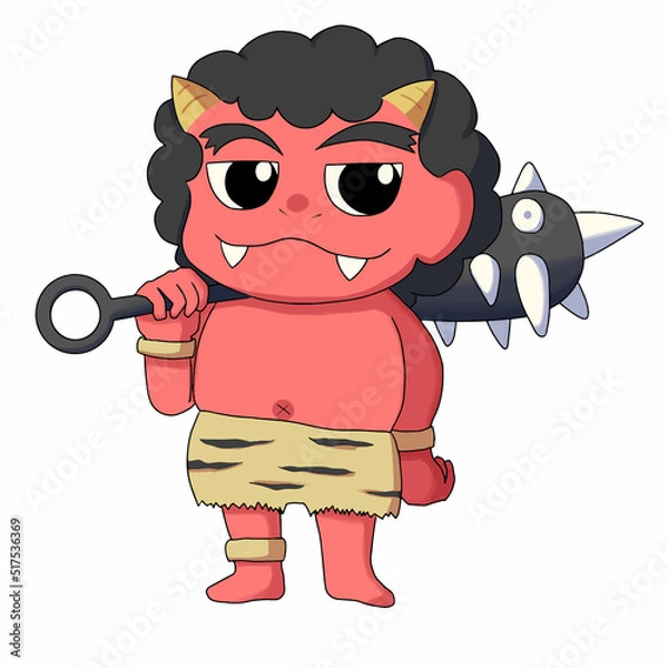 Obraz 赤鬼　妖怪