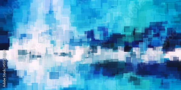 Fototapeta Blue Abstract Background