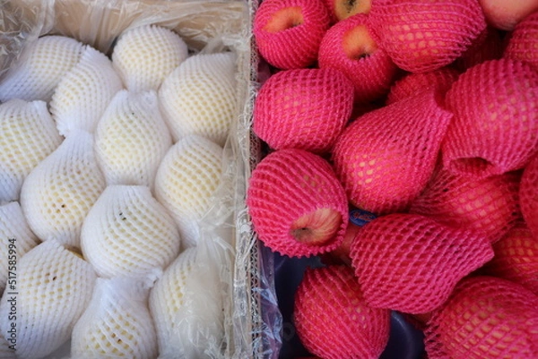 Fototapeta fruit flatlay