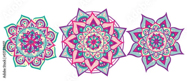 Obraz Zestaw mandali