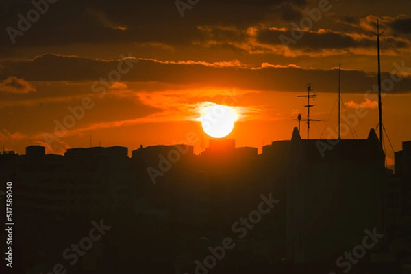 Obraz 일몰과 구름