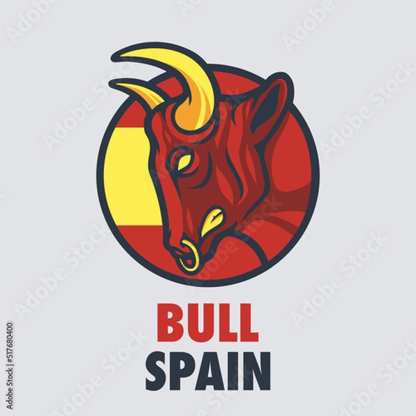 Obraz Bull Spain Logo