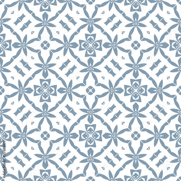 Fototapeta Abstract geometric pattern. Seamless vector background. Graphic modern texture.