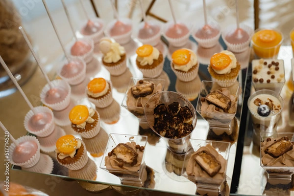 Fototapeta breakfast on the table