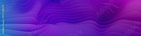 Fototapeta Vector abstract art, colorful background. Illustration line pattern, dynamic liquid shape on gradient color background. Futuristic modern graphic design for banner, poster, booklet, cover, wallpaper