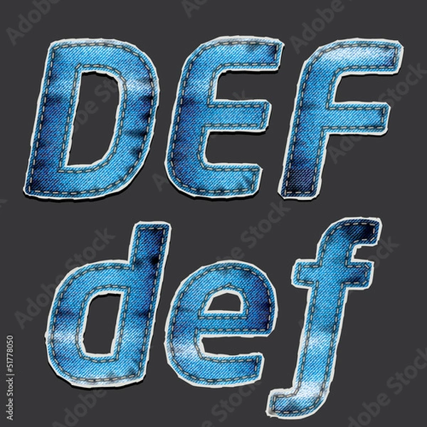 Obraz Jean Alphabet Set 2