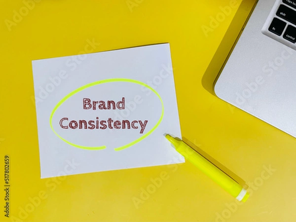 Fototapeta brand consistency
